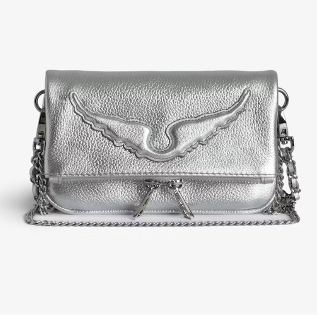 Bolso Zadig rock nano silver